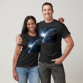 aardmaan en zon t-shirt (Unisex)