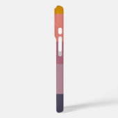 Aardmatige kleurenblokvormen Paarse persoonlijke n Case-Mate iPhone Case (Achterkant / Links)