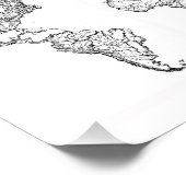 Aardobjecten Foto Afdruk (Hoek)