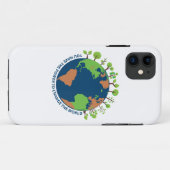 Aardodag. Je hebt de kracht om de wereld te verand Case-Mate iPhone Case (Achterkant (horizontaal))
