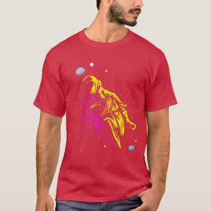 Aardolie van de ruimteverkenner, ruimtevaartastron t-shirt