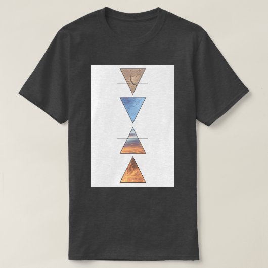 Aardolierbrand T-shirt (Design voorkant)