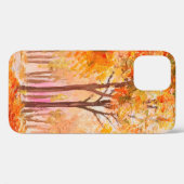 Aardolieschilderlandschap - kleurrijk herfstbos Case-Mate iPhone case (Achterkant (horizontaal))