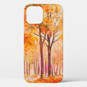Aardolieschilderlandschap - kleurrijk herfstbos Case-Mate iPhone case