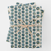 Aardpatroon Inpakpapier Vel (In situ)