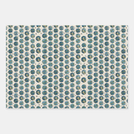 Aardpatroon Inpakpapier Vel