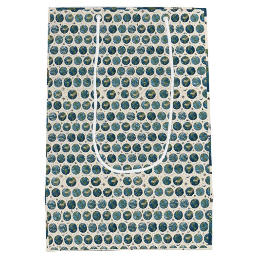 Aardpatroon Medium Cadeauzakje (Achterkant)