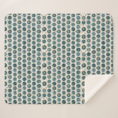 Aardpatroon Sherpa Deken (Voorkant (horizontaal))