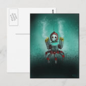 Aardrobot Briefkaart (Voorkant / Achterkant)