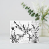 aards B/W-Briefkaart Briefkaart (Staand voorkant)