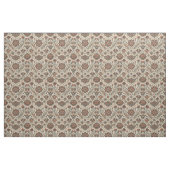 aards boheems bloemweefsel stof (Fat Quarter)