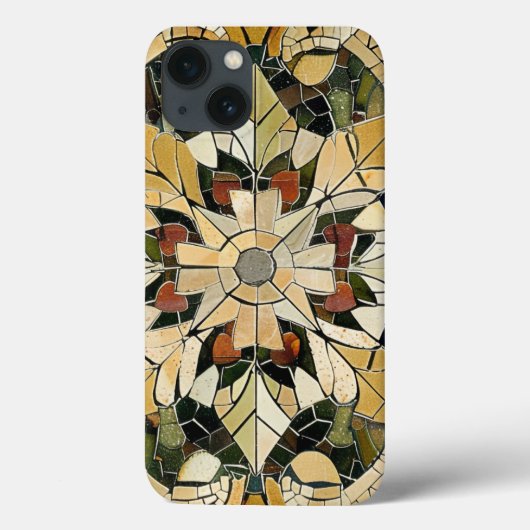 aards elegantiemozaïek Case-Mate iPhone case (Achterkant)