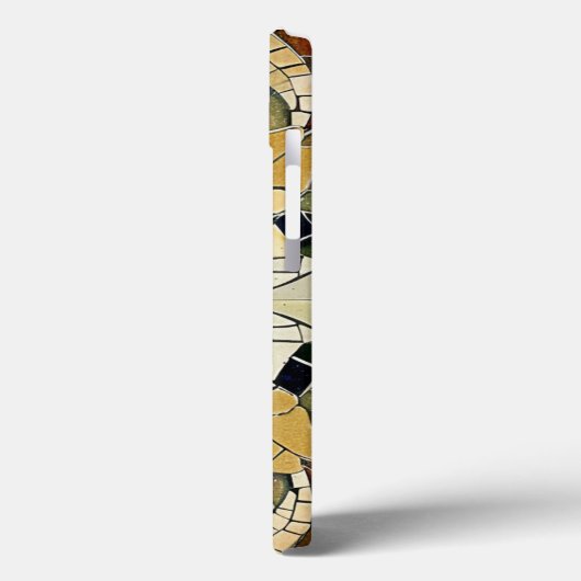 aards elegantiemozaïek Case-Mate iPhone case (Achterkant / Links)