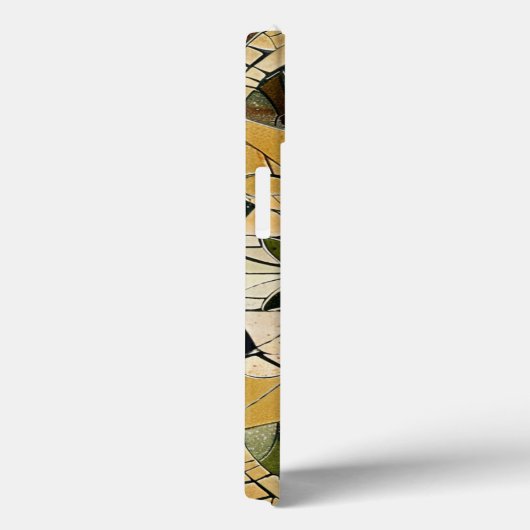 aards elegantiemozaïek Case-Mate iPhone case (Achterkant / Rechts)