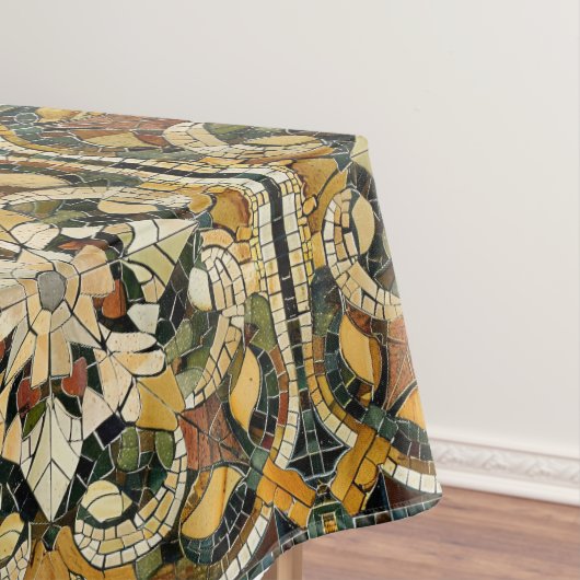 aards elegantiemozaïek tafelkleed (Voorbeeld)