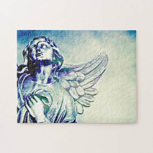 Aards engel legpuzzel (Horizontaal)