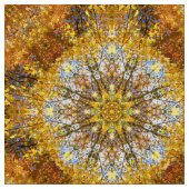 aards mandala-patroon stof (Close Up)