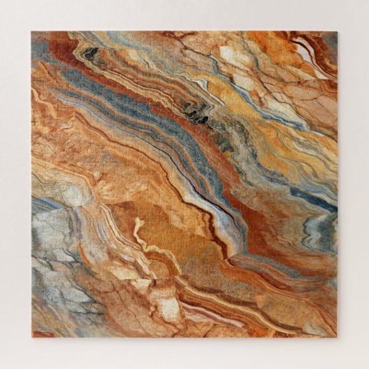 Aards Marmer Puzzel (Verticaal)