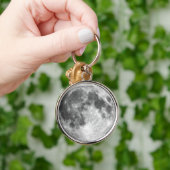 AARDS MOON (zonnestelsel) ~ Sleutelhanger (Hand)