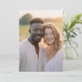 Aards Naturrlijk Foto met Vreugde Kaart (Staand voorkant)