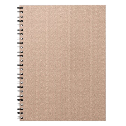 Aardse 1940 Retro Roseknop Hulpprogramma Notitieboek (Voorkant)