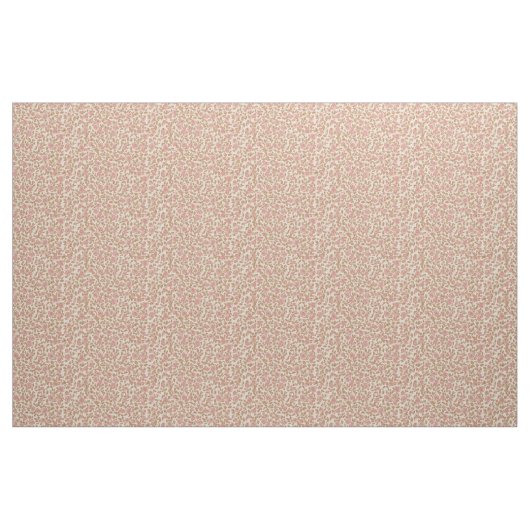 Aardse 1940s Retro Rosebud Utility Stof (Fat Quarter)
