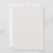 Aardse Abstracte Aquarel Agate Trouwkaart Kaart (Achterkant)