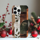 Aardse Abstracte minimalist - Biologische Botanisc Case-Mate iPhone Case