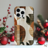 Aardse Abstracte minimalistische Natuur geïnspiree Case-Mate iPhone Case