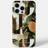 Aardse Abstracte Natuur-geïnspireerde Modern Case-Mate iPhone Case (Achterkant)