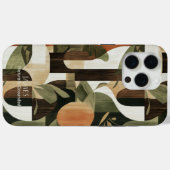 Aardse Abstracte Natuur-Geïnspireerde Moderne Case-Mate iPhone Case (Achterkant (horizontaal))