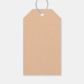 Aardse Arabesk | Terracotta & Salie Gepersonalisee Cadeaulabel (Achterkant)