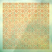 Aardse Arabesk | Terracotta & Salie Raamsticker (Vel 3)