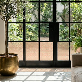 Aardse Arabesk | Terracotta & Salie Raamsticker
