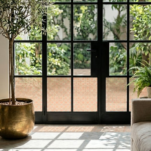 Aardse Arabesk | Terracotta & Salie Raamsticker