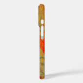 Aardse Bamboo Art  Print Sinaasappel Case-Mate iPhone Case (Achterkant / Links)