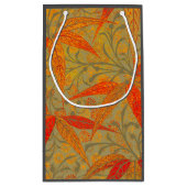 Aardse Bamboo Art Print Sinaasappel Klein Cadeauzakje (Achterkant)