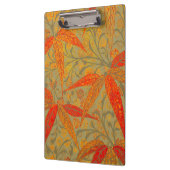 Aardse Bamboo Art  Print Sinaasappel Klembord (Links)