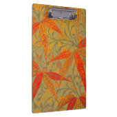 Aardse Bamboo Art  Print Sinaasappel Klembord (Rechts)