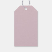 Aardse Bedankt voor het steunen van mijn kleine be Cadeaulabel (Achterkant)