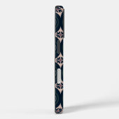 Aardse Bloem Geometrische Tegels Case-Mate iPhone Case (Achterkant / Rechts)