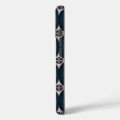 Aardse Bloem Geometrische Tegels Case-Mate iPhone Case (Achterkant / Links)