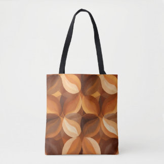 Aardse Bloemblaadjes Tote Bag