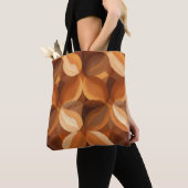 Aardse Bloemblaadjes Tote Bag (Dichtbij)
