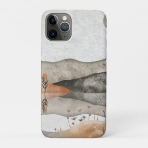 Aardse Boheemse Meer Terracotta Maan Landschap Case-Mate iPhone Case