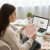 Aardse Boho Bloemen Notitieboek