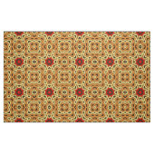 Aardse Boho Chic Mozaïek Geometrisch Patroon Stof (Fat Quarter)