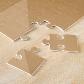 Aardse Boho Geometrische Abstracte Legpuzzel (Zijkant)
