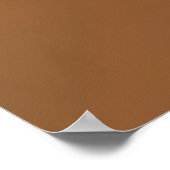 Aardse Boho Geometrische Abstracte Poster (Hoek)