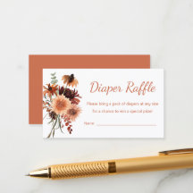 Aardse Boho Terracotta Bloemrijke Luierraffle